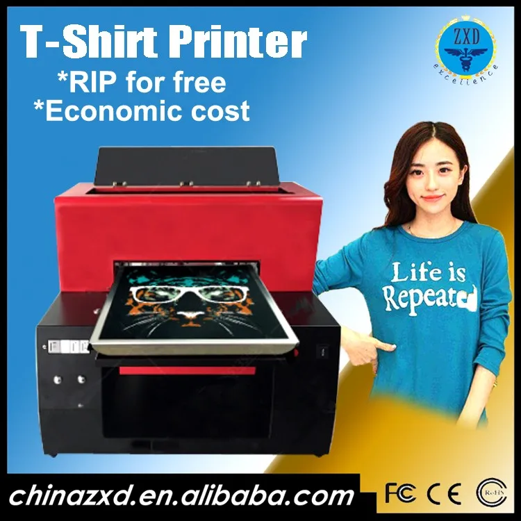 digital tshirt printing machine cost
