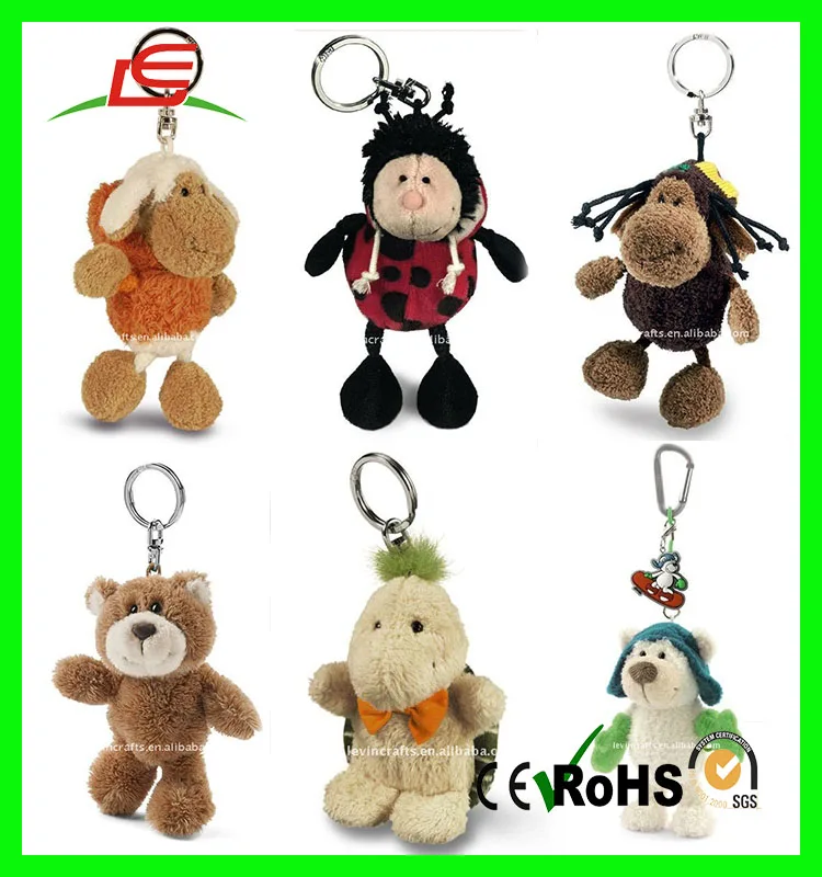 plush animal keychains