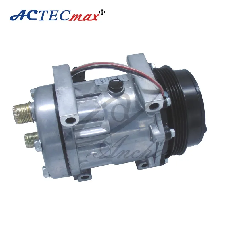 r134a auto ac compressor, sanden sd7h15, 12v dc air conditioner