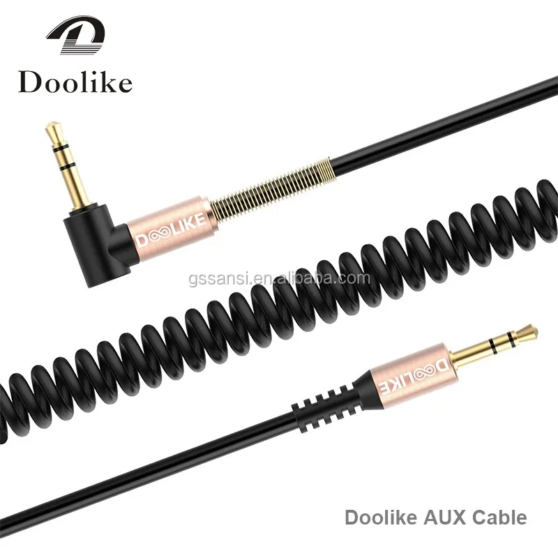 Doolike Wholesale Price Mini Aux Cable 3.55mm For Car Headphone