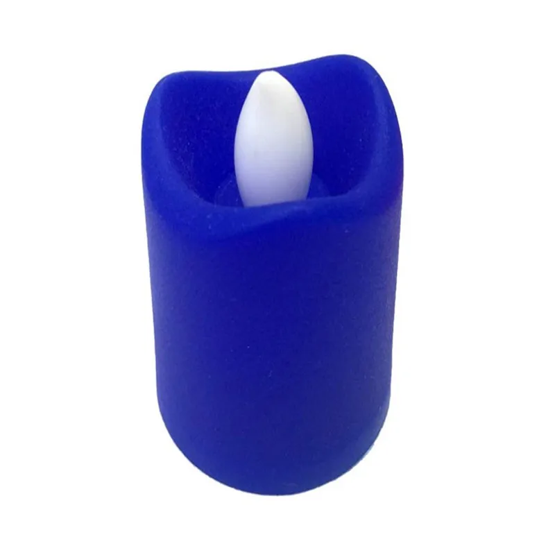 Unionpromo colorful plastic mini led candle wholesale