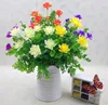 7 heads of small Lotus flowers modern home decor Artificial Flower wedding party home office handmade 3.5cm