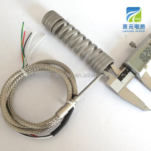 240v 250w Small Flat Coils Electric Heating Element Hot Runner Coil