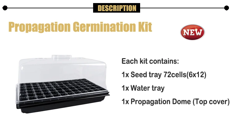 Horticulture Hydroponics Germination Propagation Seeding Heat Mat