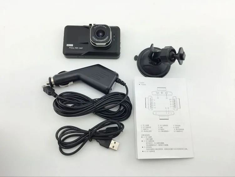 2019 New year good price promotion G-sensor motion detection 1080P FHD dash cam for driving safely.jpg