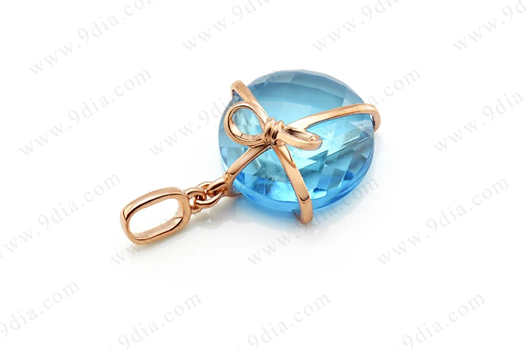 Wholesale Alibaba Website 14k Gold Pendant New Design Rose Gold Pendant