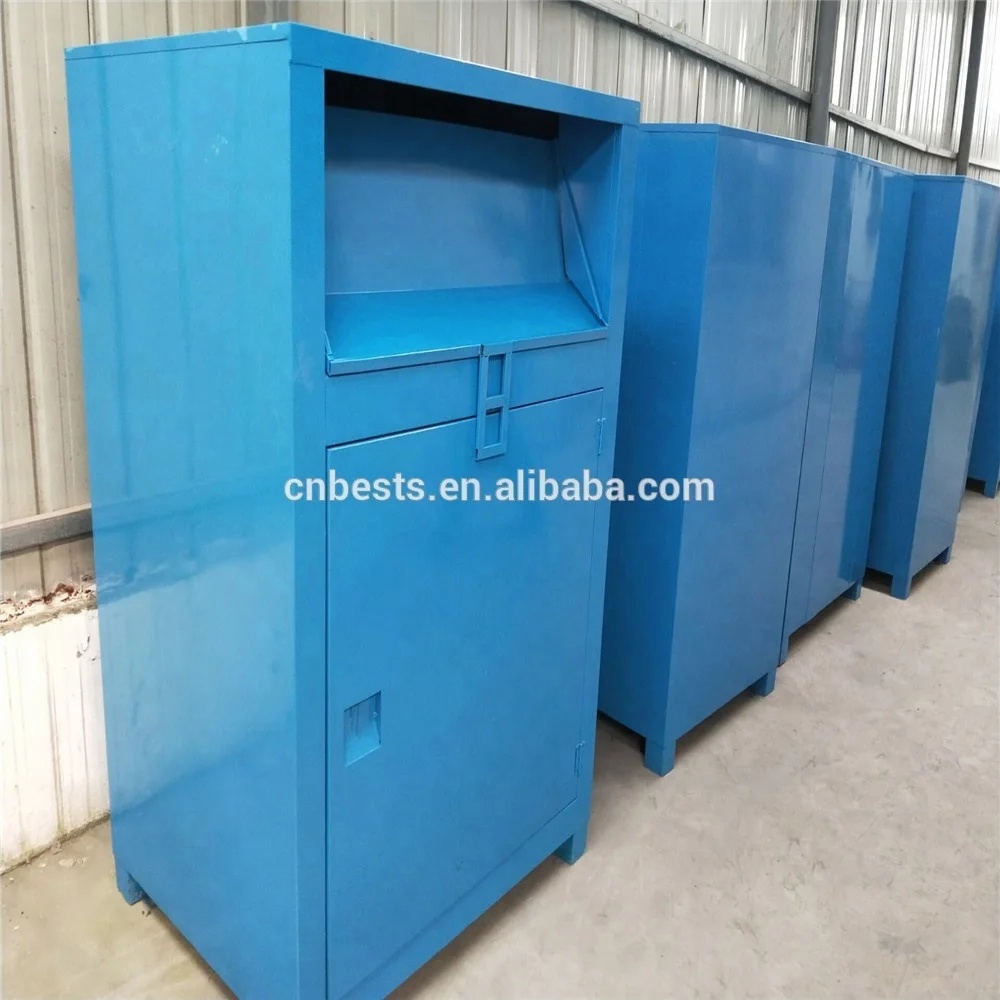 Outdoor Used Clothing Donation Box For Charity Buy Clothing Donation