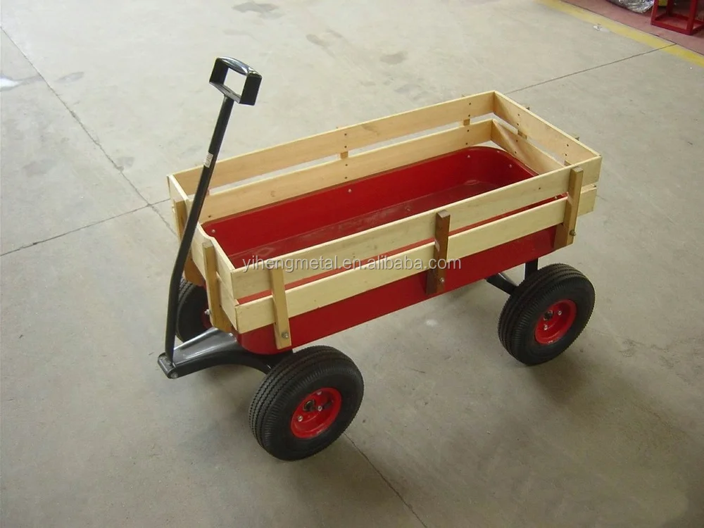 wooden wagon baby