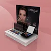 Customized acrylic Loreal cosmetic makeup trade show booth display for korea cosmetic
