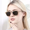 Manufacturers provide new bamboo-wood frame sport polarizing sunglasses wholesale in Europe and America