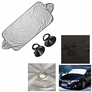 85cm x 185cm Guilty Gadgets Windscreen Cover Magnetic Car Windshield Protect from Sun Frost /& Snow All Weather Shield Screen Cover Ice