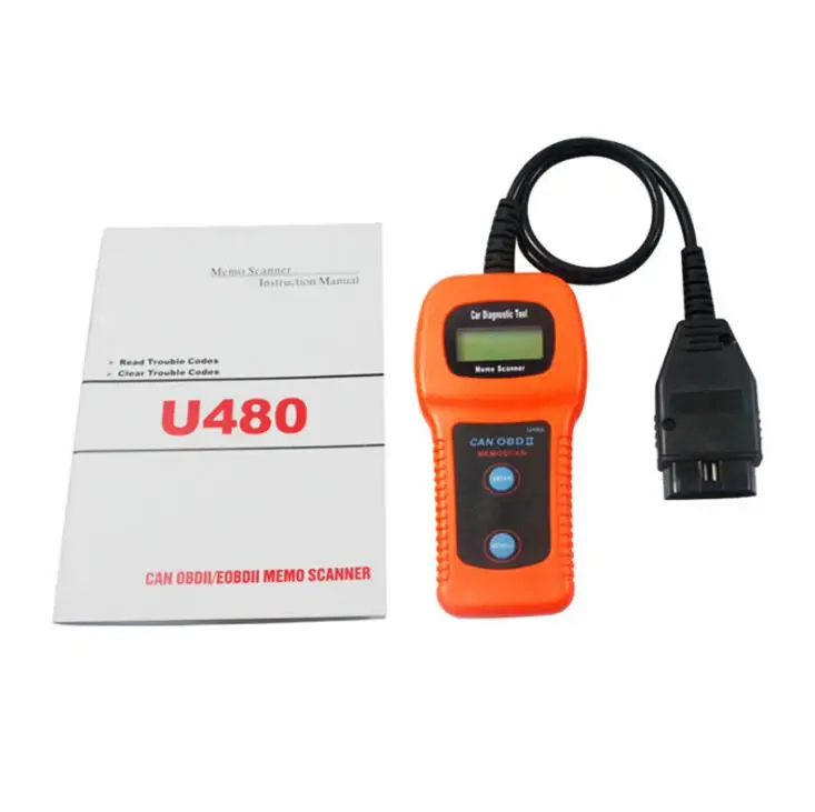 Professional U480 Can Obd2 Obd Ii Car Diagnostic Scanner Engine Code