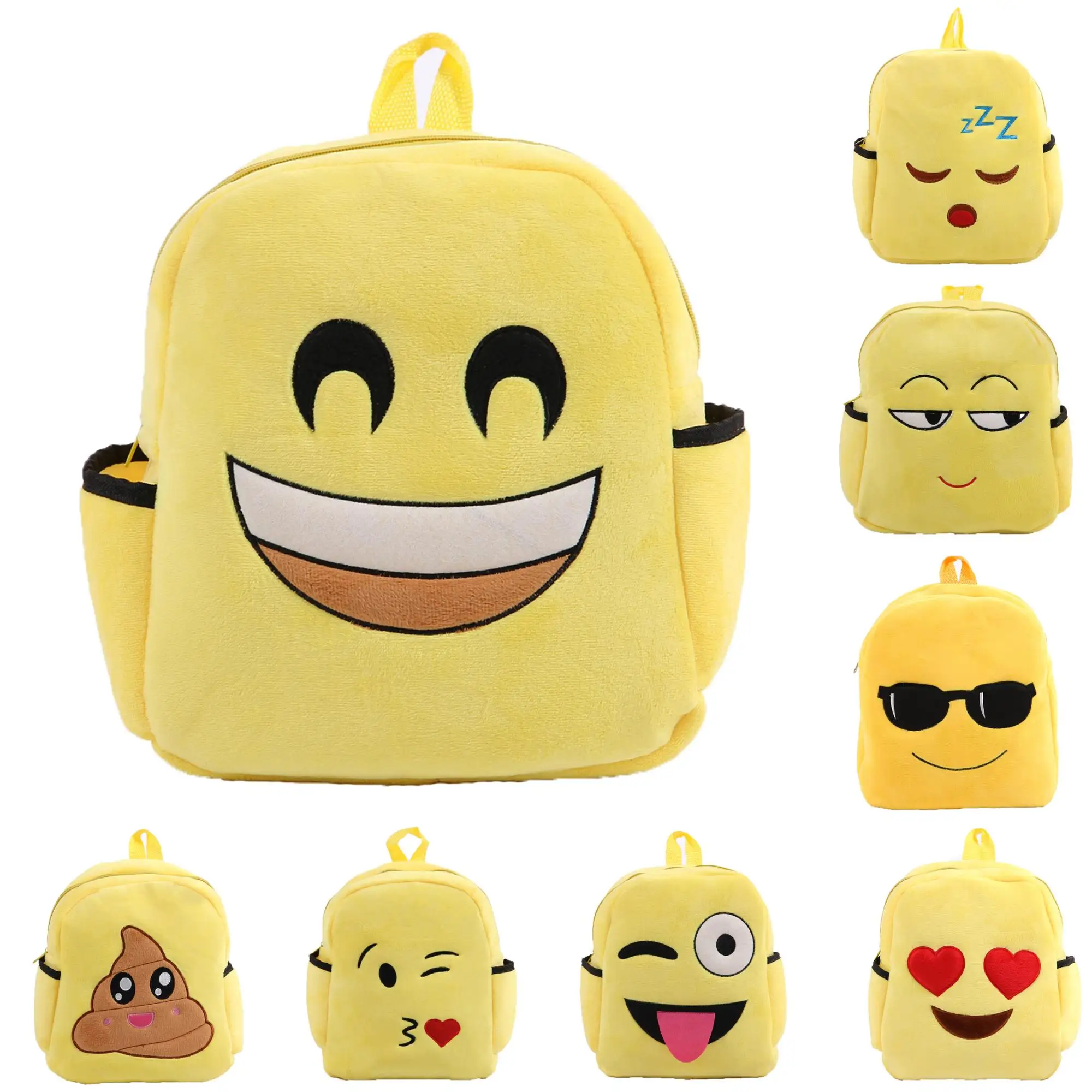 Fashionable Custom Emoji Back Pack For Sale Buy Emoji Back Pack