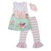 2018 Yiwu Wholesale Clothing Summer Boutique Outfits Girl Baby Clothes