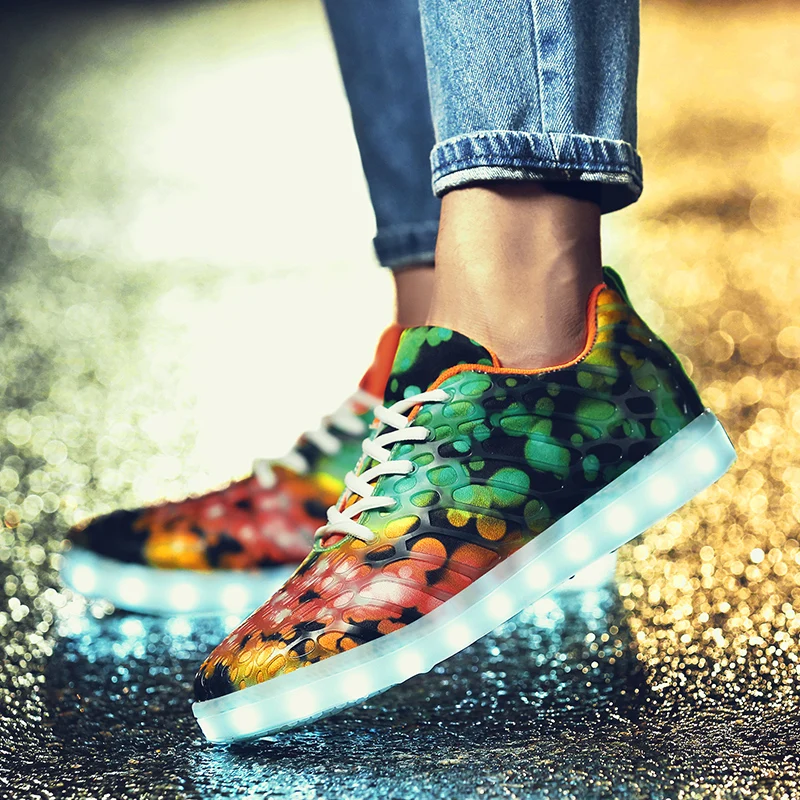 name brand shoes that light up