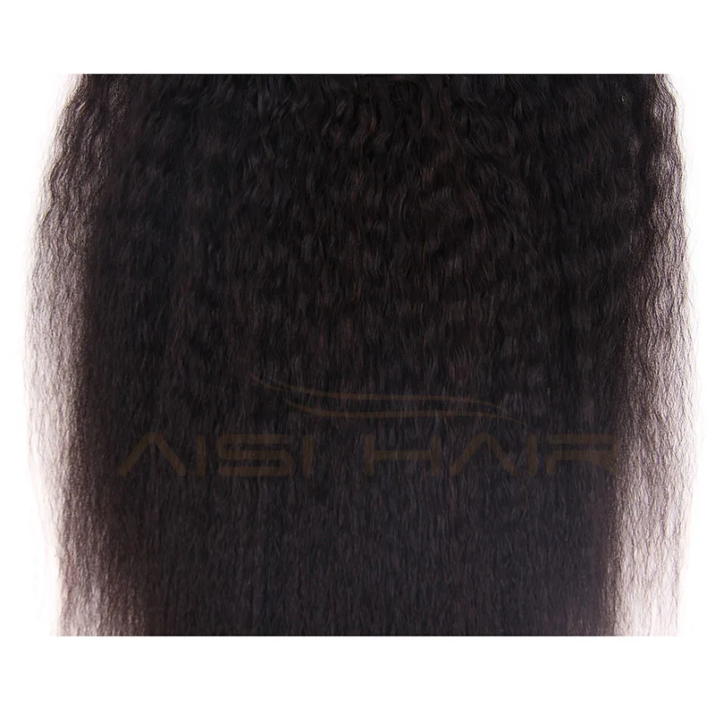Wholesale Price Natural Black 100% Virgin Human Hair Brazilian Clip In Hair Extensions
