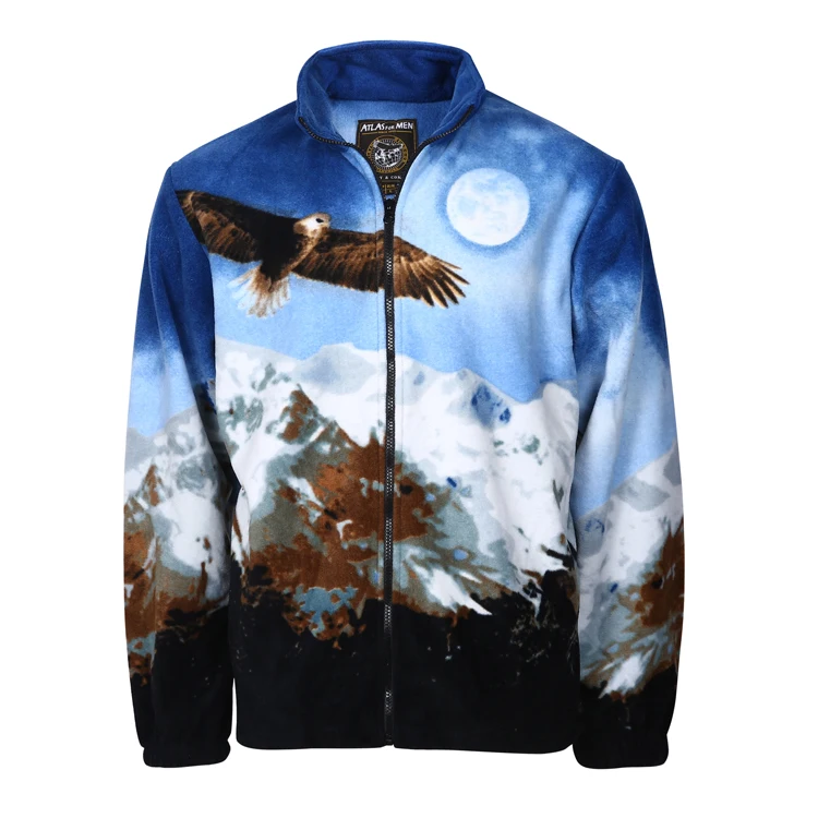 full sleeve printed men jacket