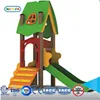 hot sale outdoor playground items for small spaces kids slide equipment games for adult