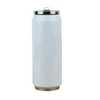 Custom made blank Sublimation 500ml Vacuum Stainless Steel Flask Thermos Vacuum Cup with straw