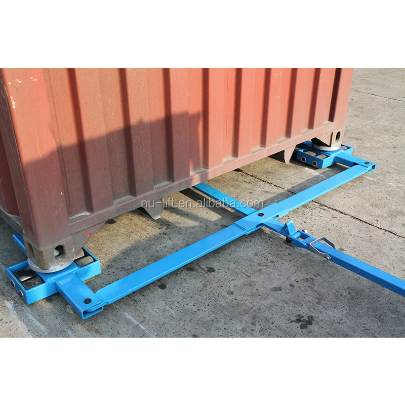 Тележка для перевозки контейнера 20фт. 20 фт контейнер паллеты. Тележки для перемещения контейнеров. Домкраты для подъема контейнеров. Контейнер для грузоперевозок.