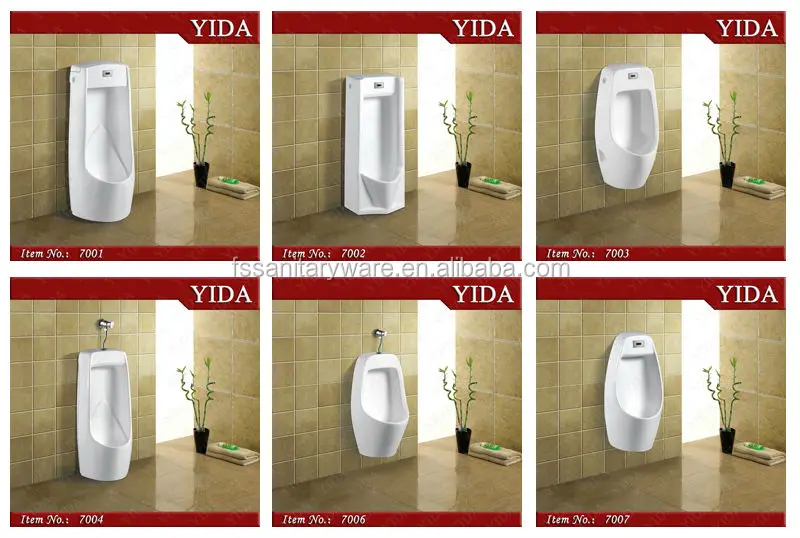 Hot Sell In Indian Male Use White Urinal Toilet_wall Hung Urinal Bow