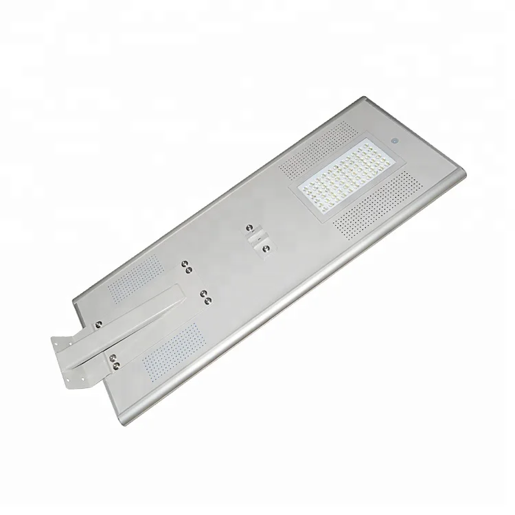 80W outdoor solar led street light with cctv ip camera