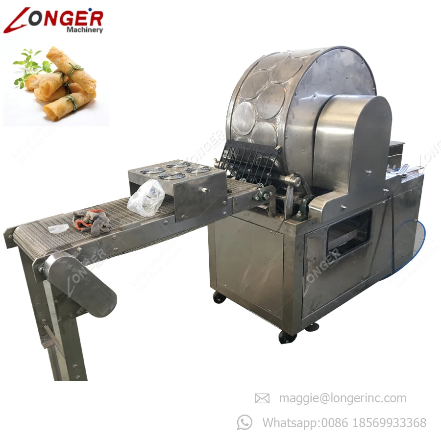 High Quality Pastry Sheet Machine Spring Rolls Skin Making Machine