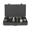12 Grid Slots Jewelry Watches Storage Box Case Aluminium Square Watch Display Box