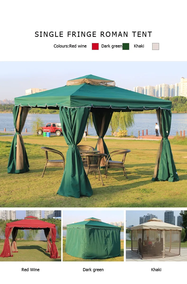 Outdoor Furniture Garden Large Pavilion Tent Outdoor Canvas Tents