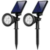 Solar street light 50W integrated led garden snowy owl with 2v / 35ma panel rgb Fast delivery