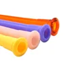120MM Acrylic Downstem Diffuser 14mm 18mm Male Female Joint Colorful Acrylic Plastic Down Stem For Glass Banger Water Pipes