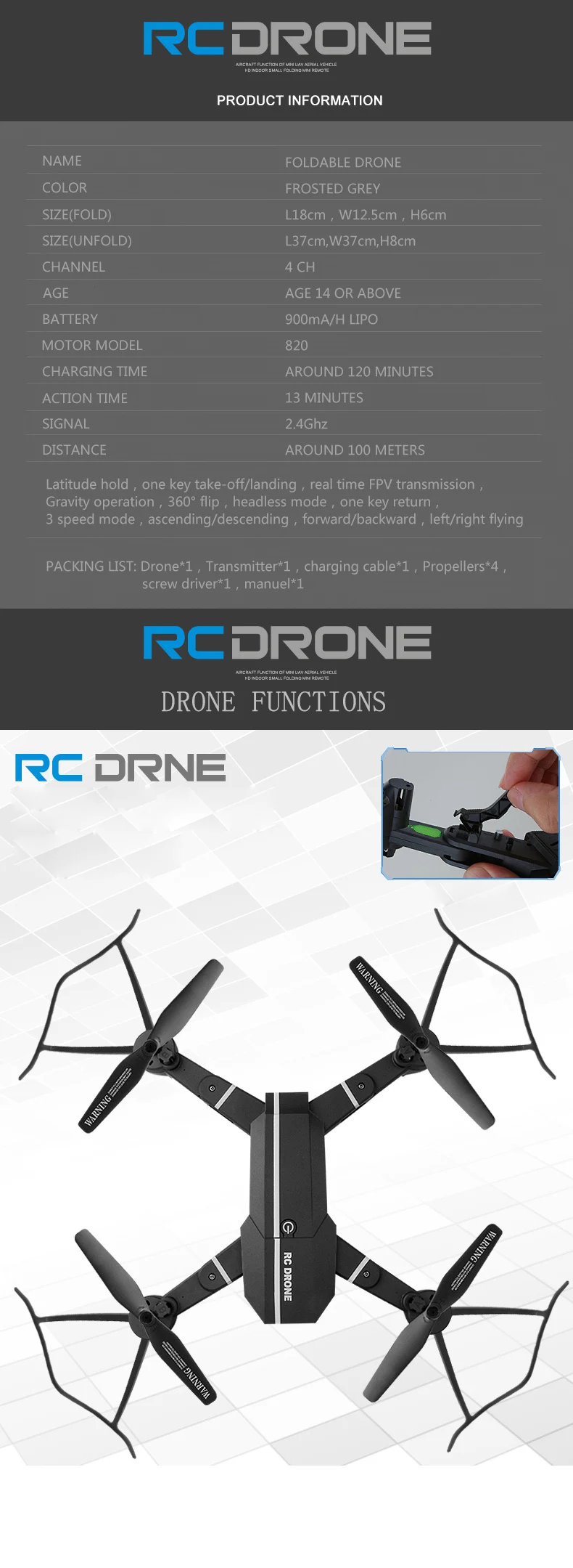 rc drone 8807