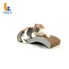 EBES cheap pet products corrugated scratch furniture cardboard toy bed cat sofa scratcher board