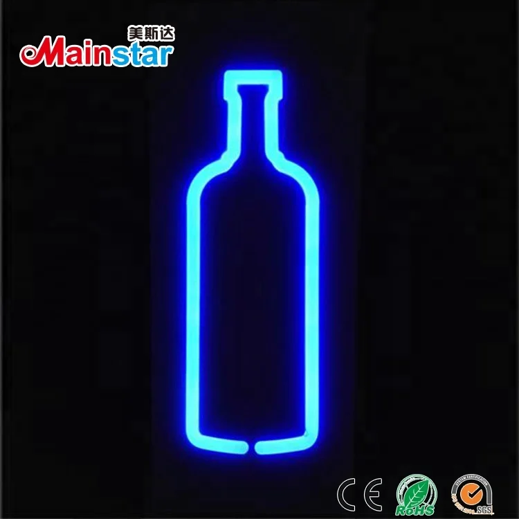 chinese manufacturer home bar wall advertising decorative acrylic led neon sign custom