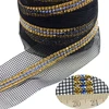 Popular lace trimming SS12 rhinestone cup trim fabric crystal chain for clothing