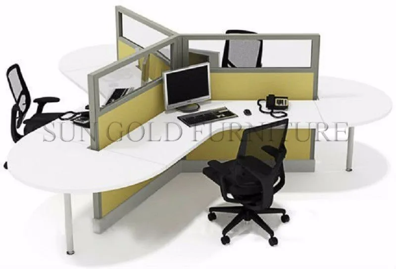 Special Design Office Computer Desk Partition Panels Office Cubicles