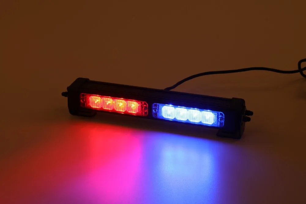 9~30v Car Led Police Flashing Strobe Warning Dash Lights For Emergency