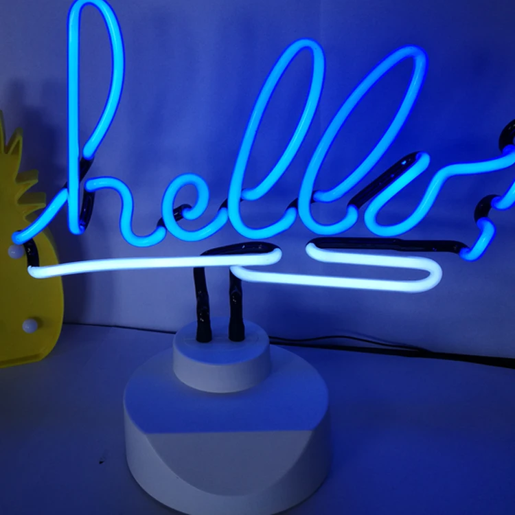 High Quality Neon Sculpture Neon Desk Lamp Letter Neon Light - Buy Neon ...