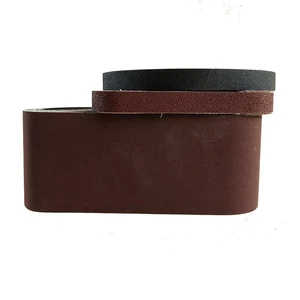 3 Inch Wide Electric Machine 75 x 533mm 3*21inch Alumina Sand Belt For 75mm