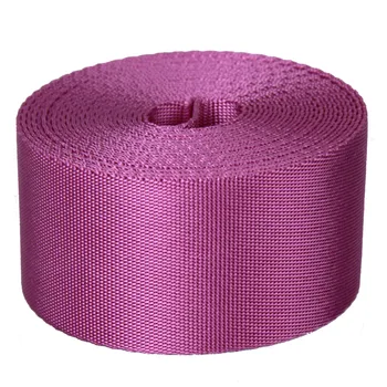 pink tubular webbing