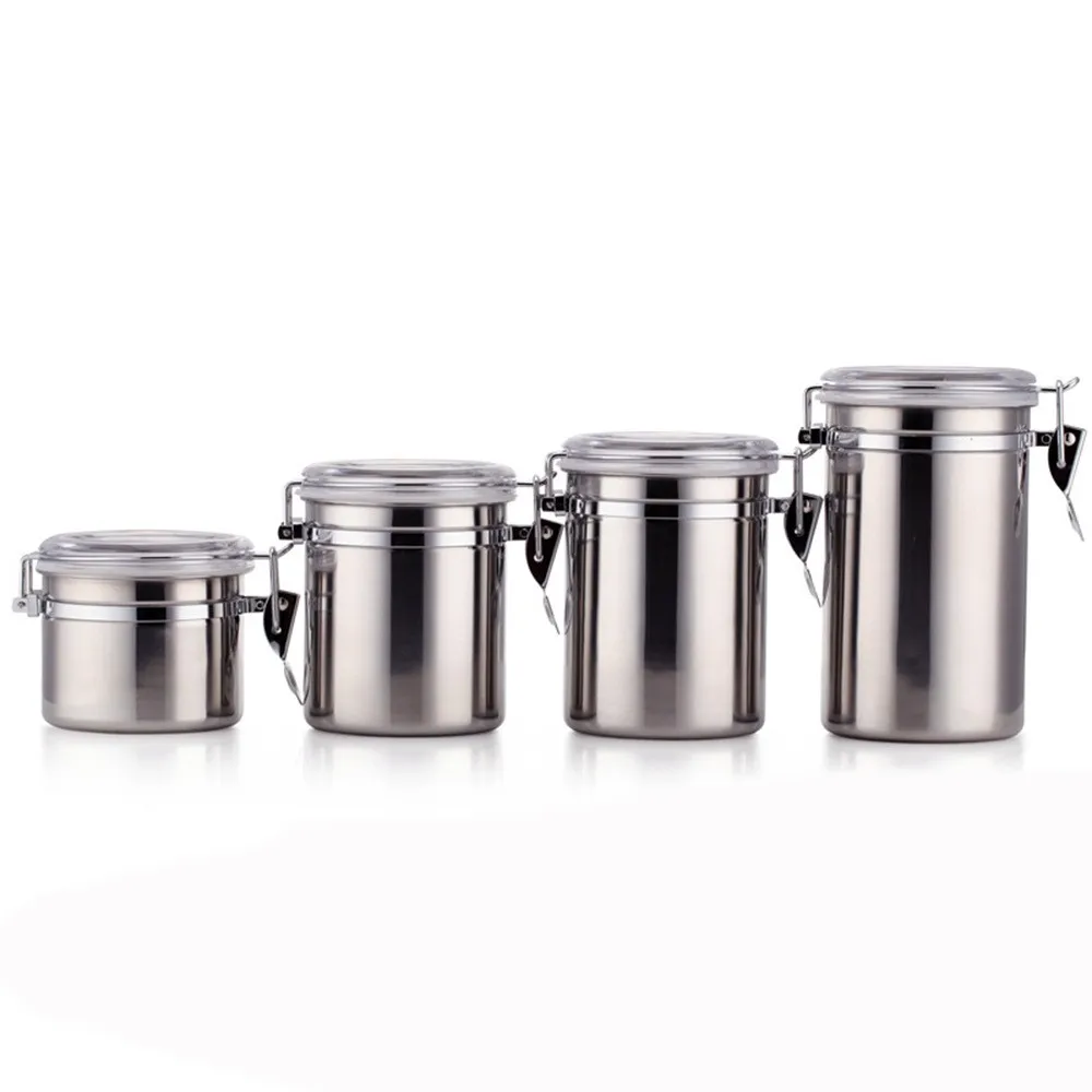 Wholesale Stainless Steel 250ml Airtight Seal Hermetic Glass Food