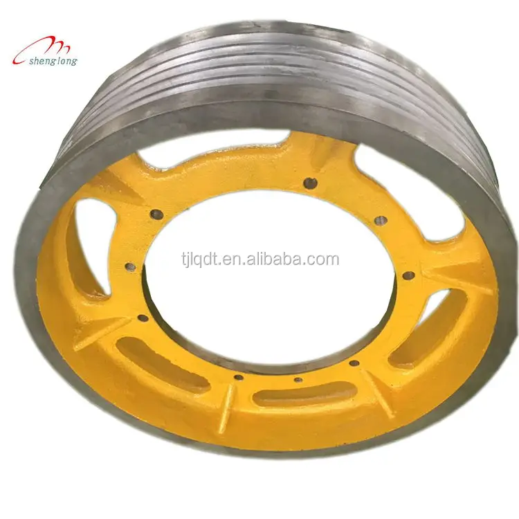 High quality, running smooth elevator parts, modern elevator tracttion sheave
