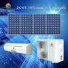 Wall mounted 12000BTU 18000BTU total DC48V 100% split solar air conditioner 1.5 ton