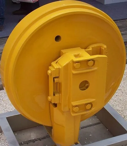 bulldozer front idler sprocket track roller shoe assembly for sale