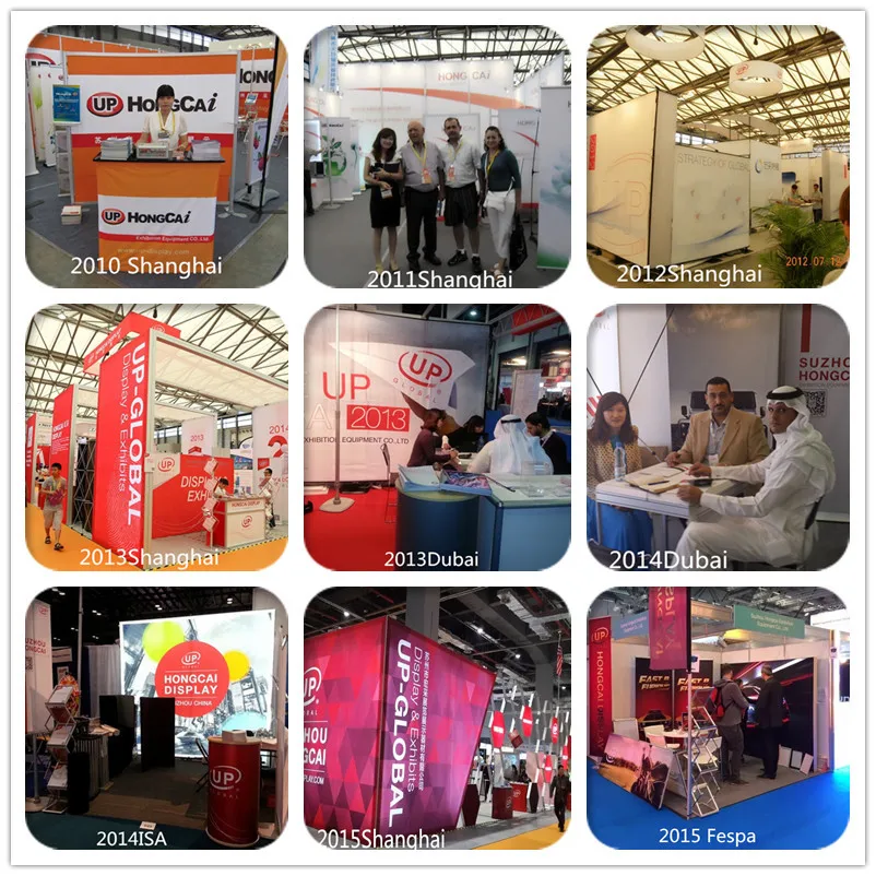 Adjustable Photo Display Banner Stand Aluminum Backdrop Advertising