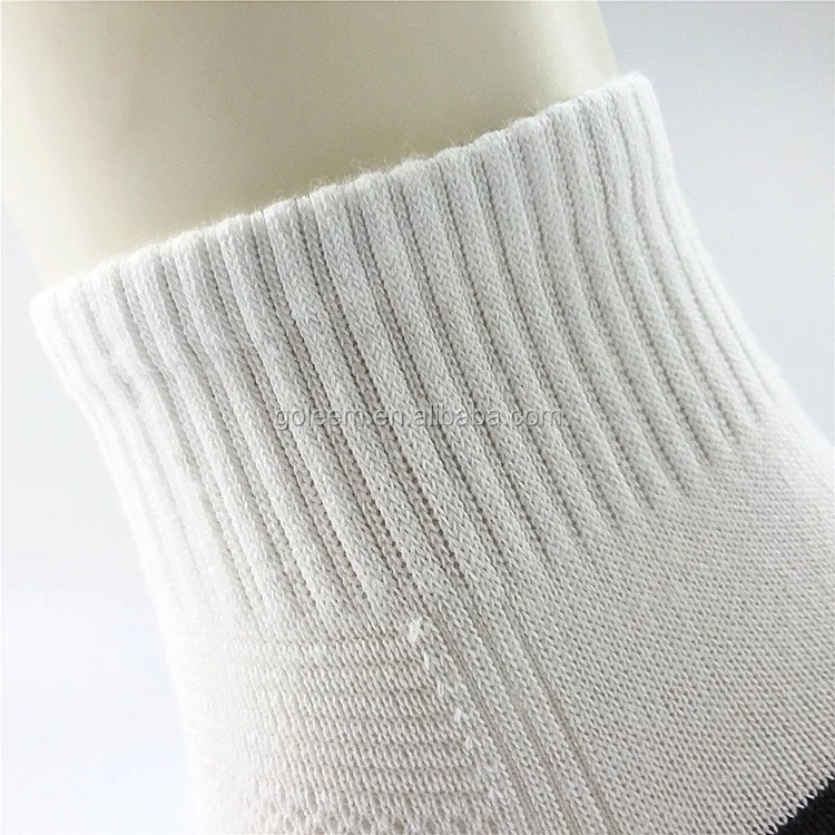 Mens Custom White With Black Bottom Socks Buy Mens Custom White With