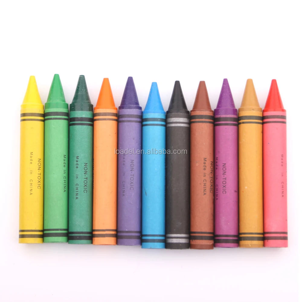12 Colour Non Toxic Wax Crayon Set Bulk Jumbo Crayon Jumbo Buy Jumbo