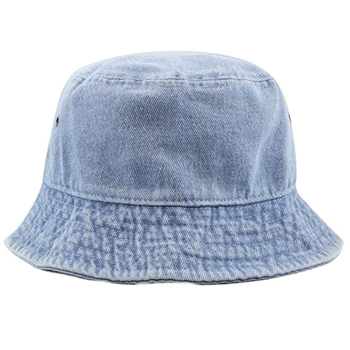 High Quality Washed Cotton Denim Bucket Hat Buy Bucket Hat