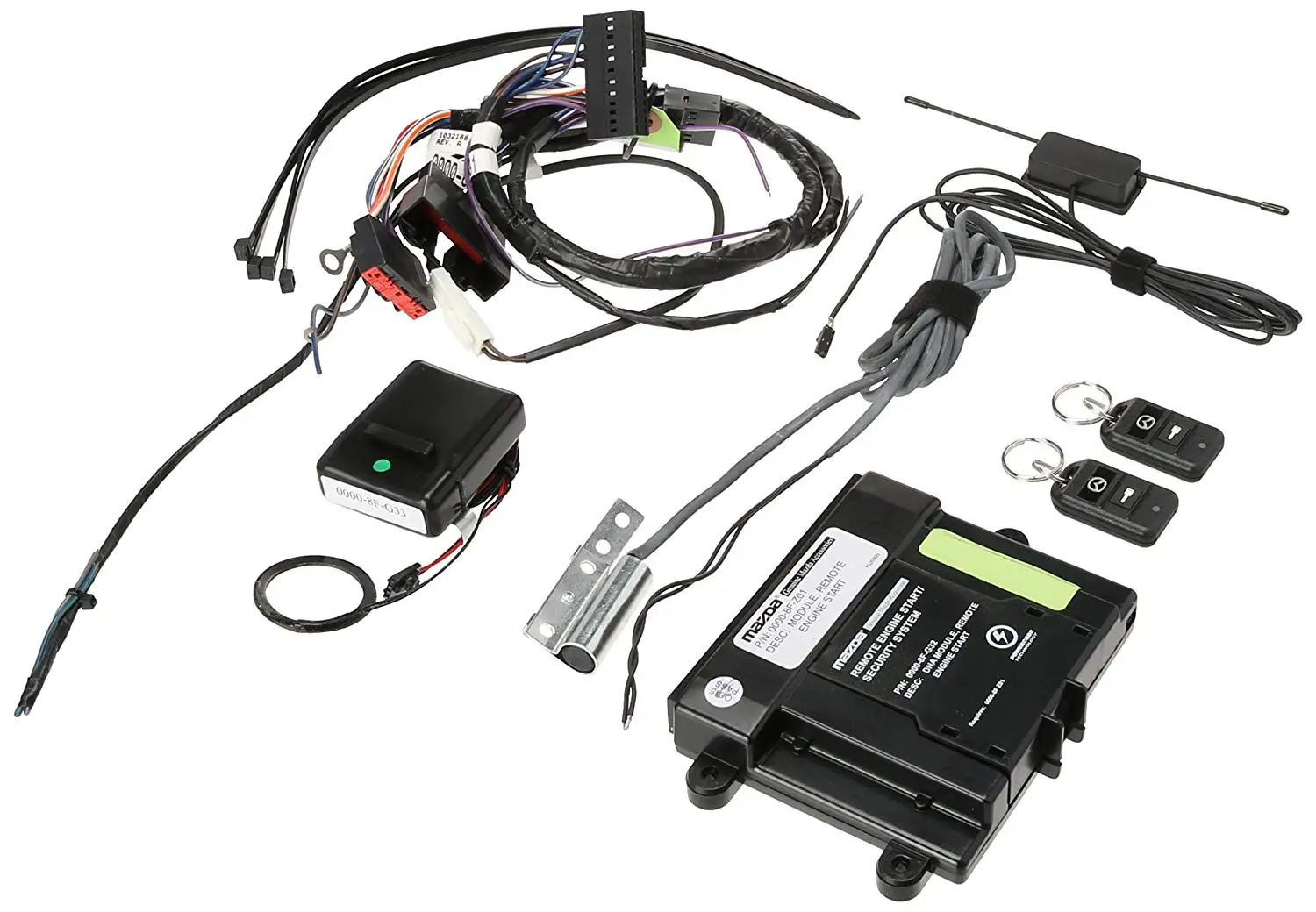 mazda remote starter cost