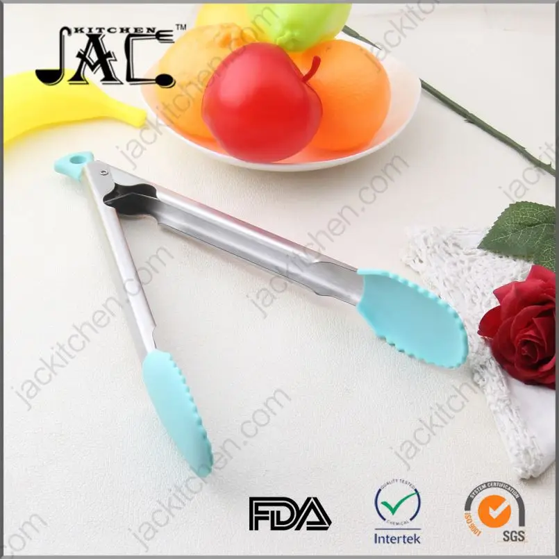 Multifunctional Stainless Steel Pp Nylon Food Tongs